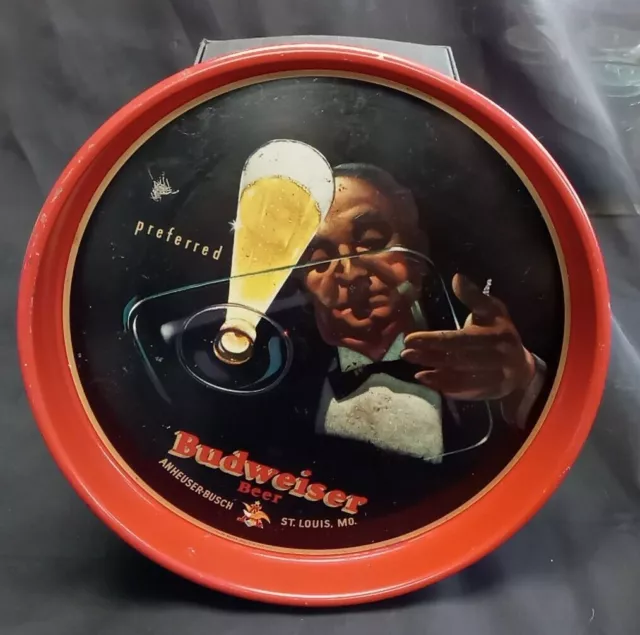 Budweiser Preferred Beer Waiter Beer Tray - Anheuser-Busch St. Louis, MO