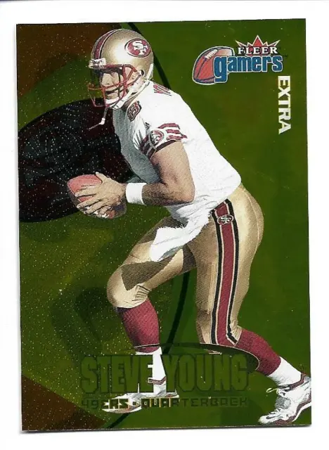 Steve Young 2000 Fleer Gamers Extra #80  San Francisco 49ers
