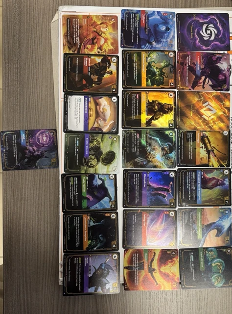 RIFTBOUND LEAGUE OF Legends Mix Card Rare and Epic EUR 340,00 - PicClick IT