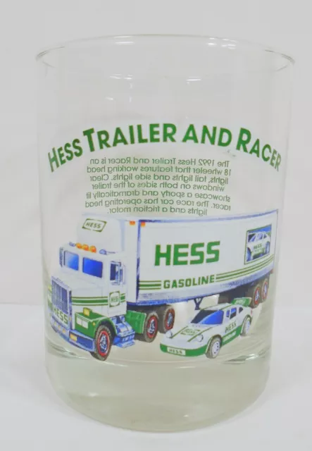 HESS glass Trailer and Racer part of 1996 Collector's Series