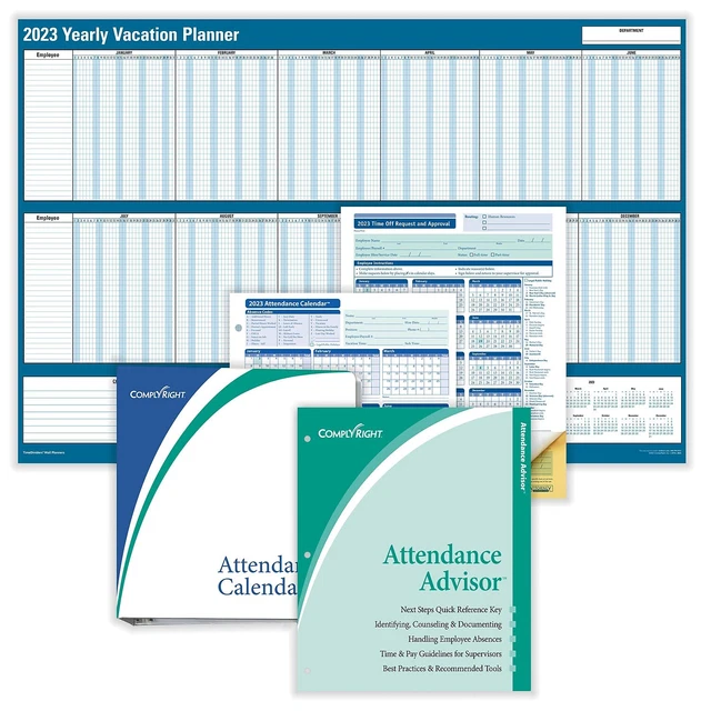 Complyright 2021 Attendance Calendar FOR SALE! PicClick