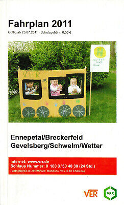 FAHRPLAN 2011 ENNEPETAL / Breckerfeld / Gevelsberg / Schwelm / Wetter
