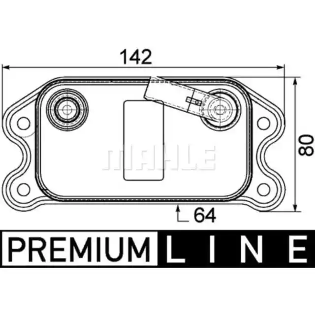 Ölkühler Motoröl MAHLE CLC 70 000P für Volvo Ford S80 II C30 V50 XC60 I Focus