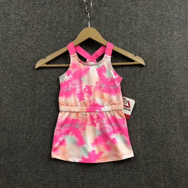 Reebok TG RB SPRSUM DRESS Sugar Plum Size 2T Toddler Sleeveless Strappy NWT