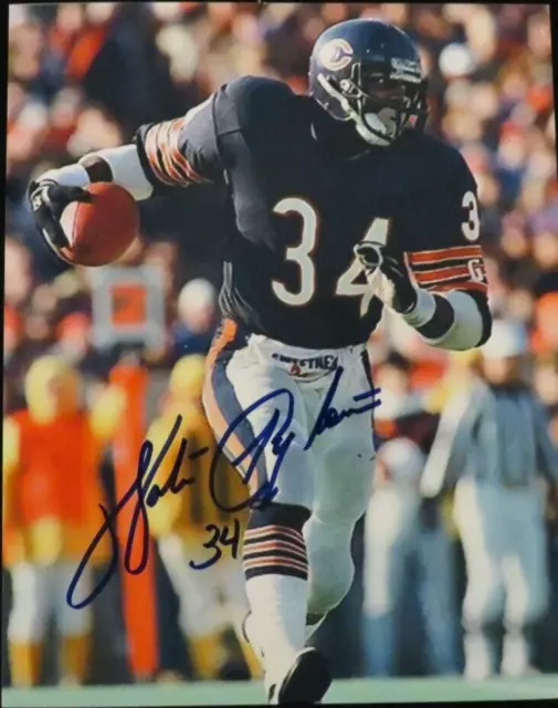 “Chicago Bears” Walter Payton Hand Signed 8X10 Color Photo