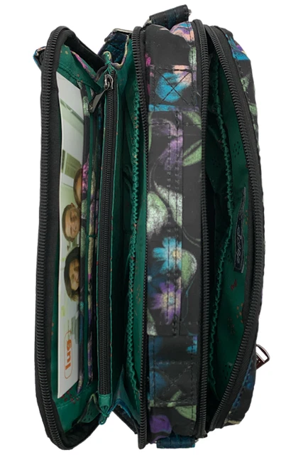 Lug RFID Top Handle Crossbody Bag Scoop 2 Bloom Black 3