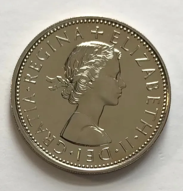 Great Britain 2 Shillings (Florin) 1970 - Rose Thistles Shamrocks - Proof