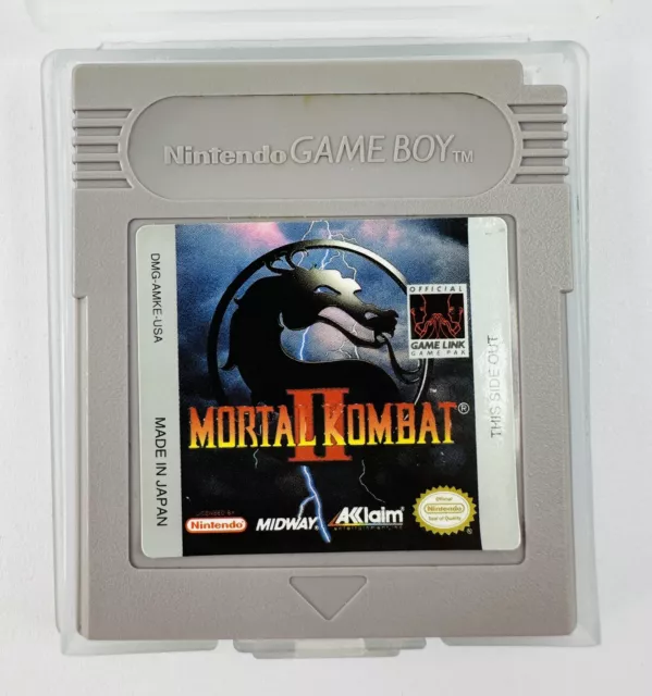 Mortal Kombat 2 (Nintendo Game Boy, 1993) Cartridge Only