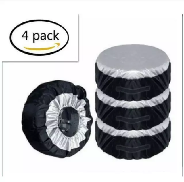4 Stück Reifentaschen Reifenschutzhülle Aufbewahrung 13-20 Zoll UV Schutz Ø80cm