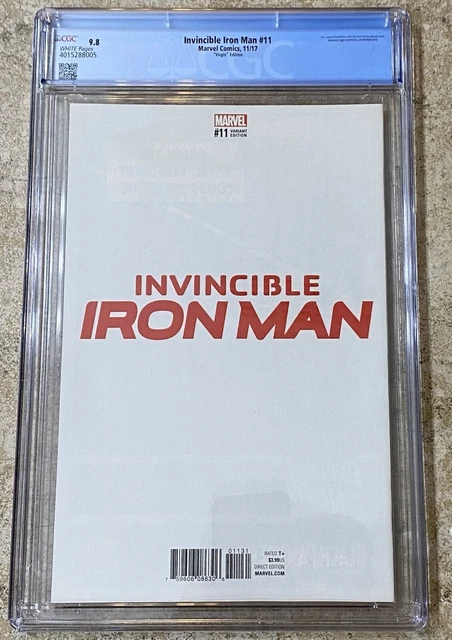 Invincible Iron Man #11 CGC 9.8 Virgin Edition Variant Venomized Dr. Doom 2