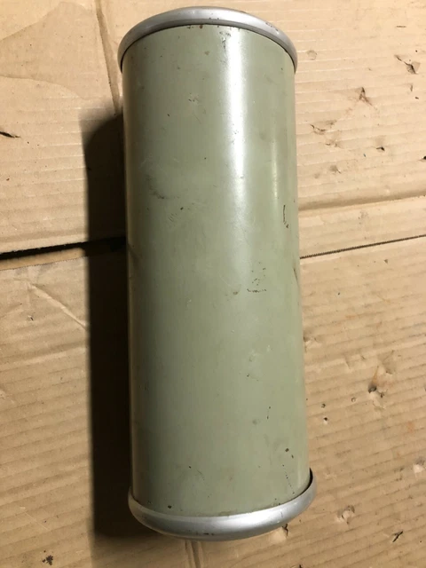 Antike große Bettflasche Wärmflasche H 27 cm elektr Wärmflasche 220 V Rund SELTE