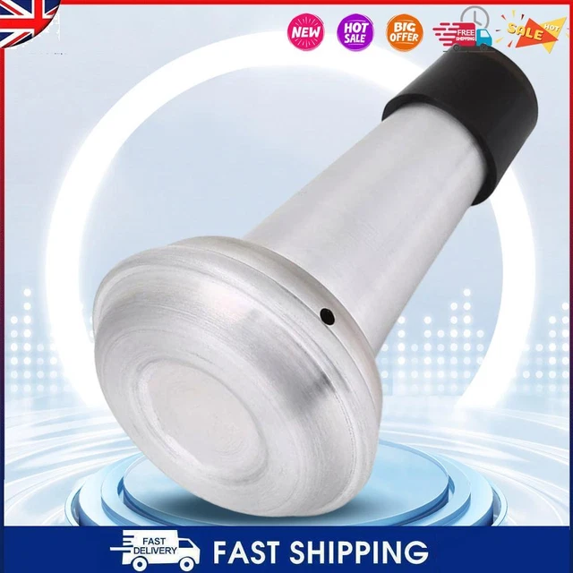 Trumpet Mute Rubber Aluminum Alloy Trumpet Silencer Straight Practice Mute #C