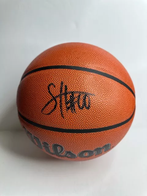 Scoot Henderson Signed Wilson Basketball Portland Trailblazers Fanatics