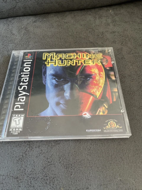 MACHINE HUNTER (SONY PlayStation 1) PS1 Complete CIB Reg Card