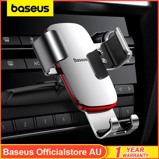 Baseus Gravity Car Phone Holder CD Slot Air Vent Mount for iPhone 15 14 Samsung