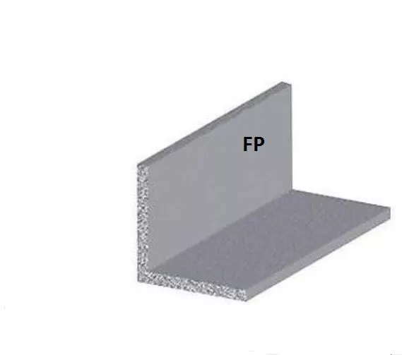 Profilo Angolare Alluminio, Profilato 20X20X1 H200,Angolo