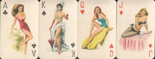 Biba 55 Different Pin-Up Playing Cards - Kartenspiel / Spielkarten