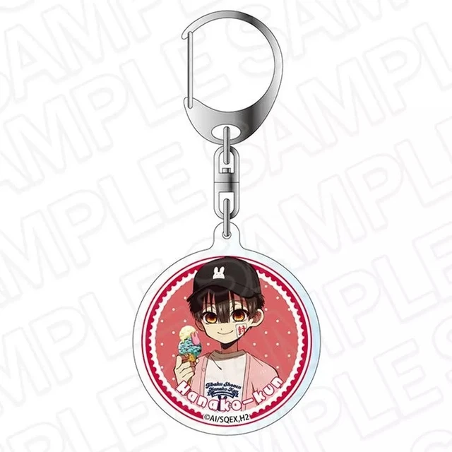 Set Di 6 Portachiavi Anime Toilet-Bound Hanako-kun - Ciondoli In Acrilico, Multicolore, 6 Cm, Regalo Per Fan