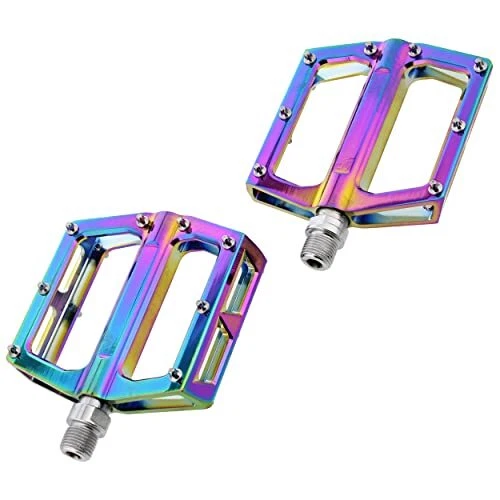 Metal Flat Bike Pedals - 2pk, Universal (9/16")