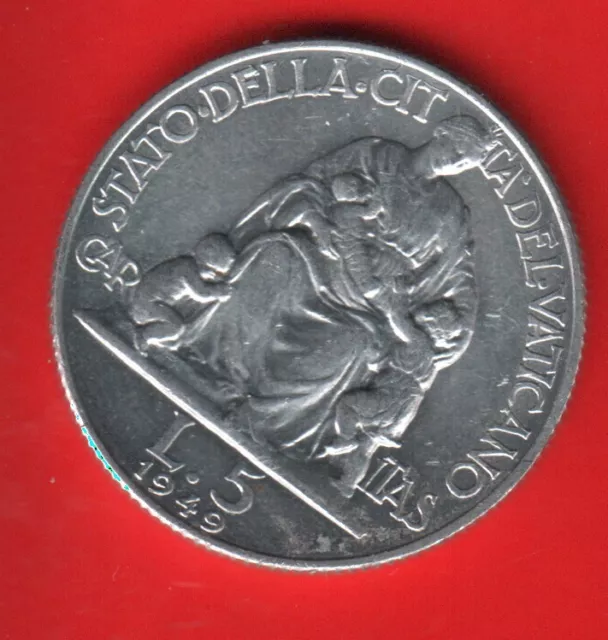 Vatican 5 Lire 1949 Vatican 5 Lire 1949