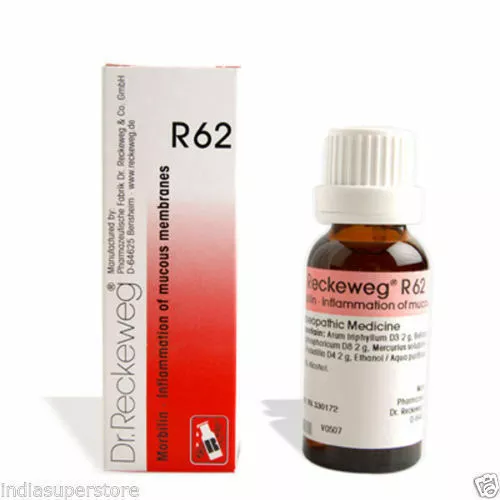 Dr Reckeweg Germany R62 Drops Free Shiping World Wide