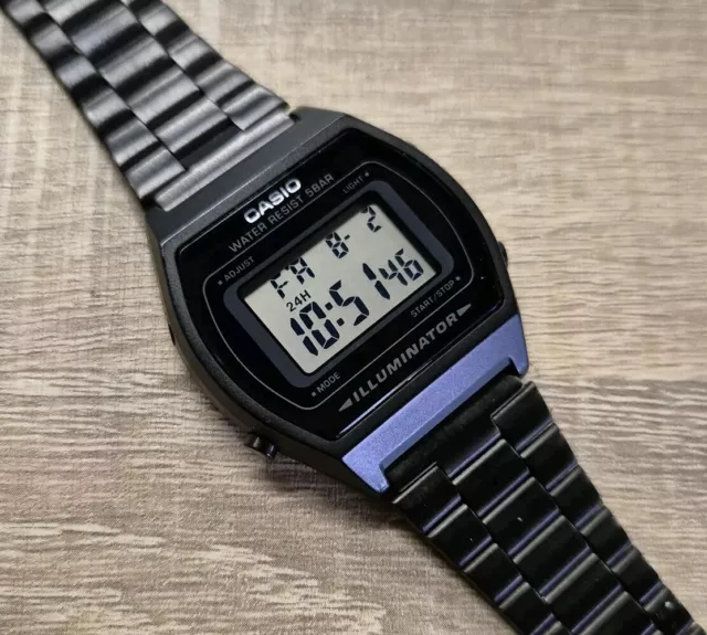 MENS CASIO VINTAGE B640w Chronograph Watch 26.00 PicClick UK