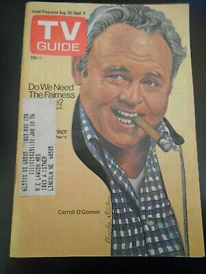 Carroll O'Connor - TV Guide Magazine 1975