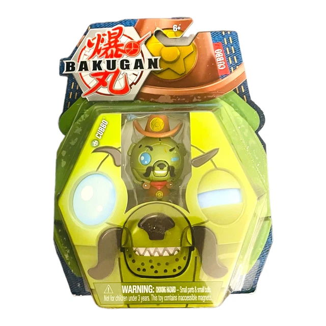 Bakugan Cubbo 2" Mini Figure Sheriff Pirate Dragonoid Brand New Sealed
