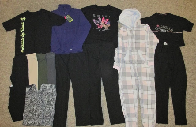 Girls Clothes Bundle. Age 11-12 Years. Leggings, School Trousers, Tops. Next M&S