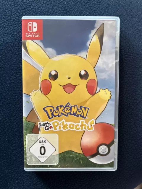 Wie Neu!! Top!! Switch Pokemon Lets Go Pikachu