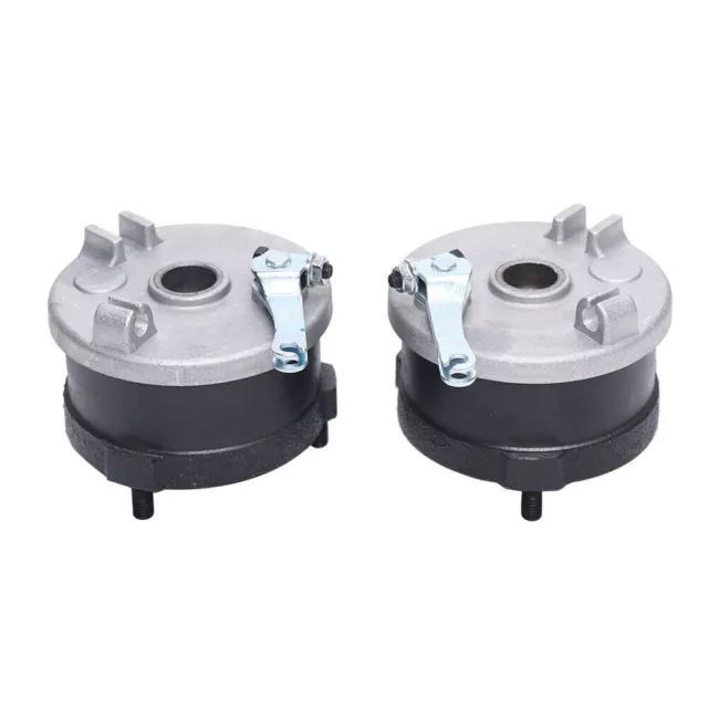 Left+Right Front Brake Drum Wheel Hub For ATV 110CC Quad Go Kart Coolster Buggy
