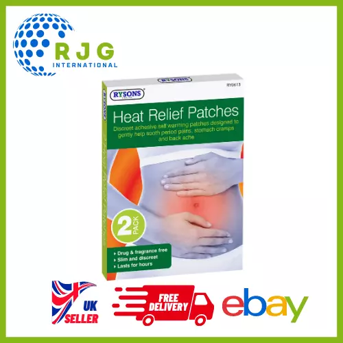 Heat Relief Patches Premium Quality Recovery Self Warming Adhesive Soothing