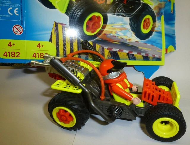 PLAYMOBIL 4184 Roter Miniflitzer – Mit Rückziehmotor & Sprungrampe, Zerlegbar