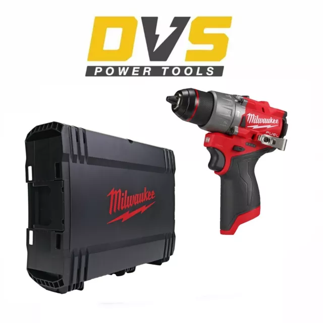 Milwaukee M12FPD-0X 12V Fuel Cordless Combi Drill Driver with Case
