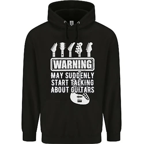May Start Talking About Guitars Guitarist Childrens Kids Hoodie
