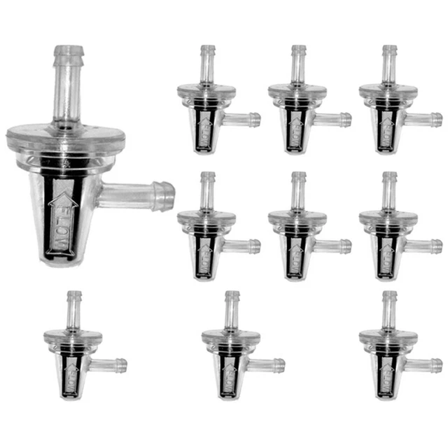 10 pz carburante in linea universale moto angolo retto 1/4 pollici 6 mm linee tubo per K3A3