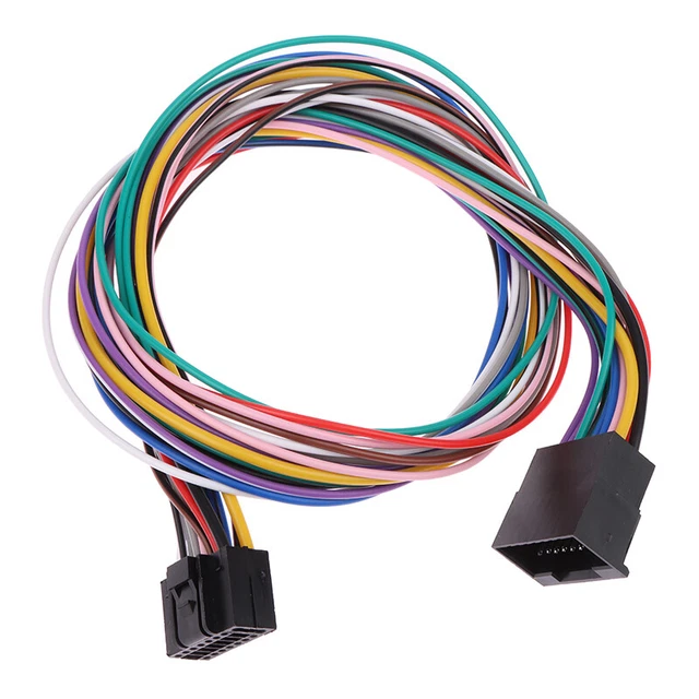 16 PIN CAR Stereo Radio ISO Wire Harness Kits Power Speak ACC Extension 60cm 8.50 PicClick AU