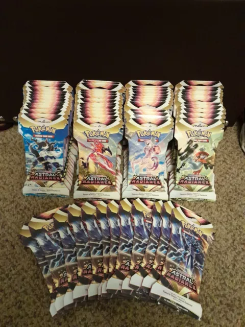 Lot Of 60 Pokemon Tcg Astral Radiance Sleeved Booster Packs Factory Sealed Lot Of 60 Pokemon Tcg Astral Radiance Sleeved Booster Packs Factory Sealed