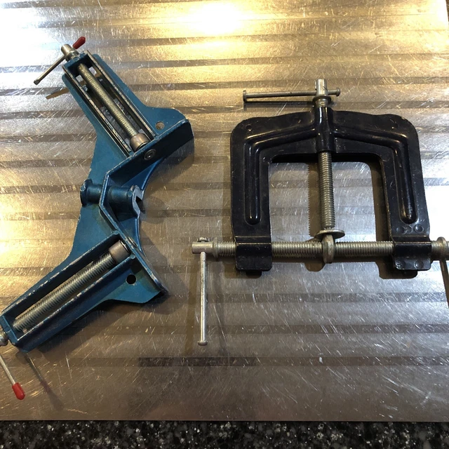 Vintage Miter Clamps, 2 pieces