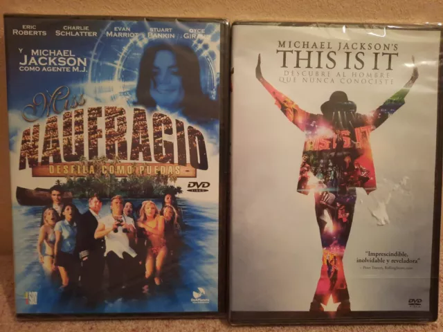 Pack 2 Dvd Michael Jackson:Miss Naufragio+This Is It