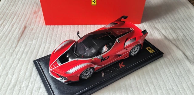 BBR #03/20 1/43 FERRARI ENZO / FXX Yellow color leather base DELUXE