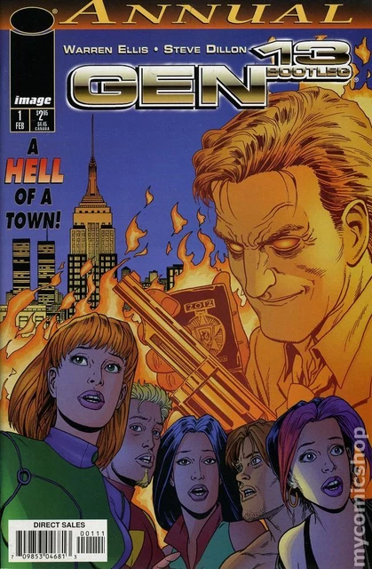 Gen 13 Bootleg Annual Thirteen #1 VF 1998 Stock Image