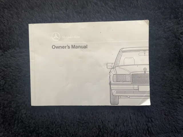 Mercedes 1991 E Class Owners Manual 300E 300CE 4MATIC 2.6 W124 OEM