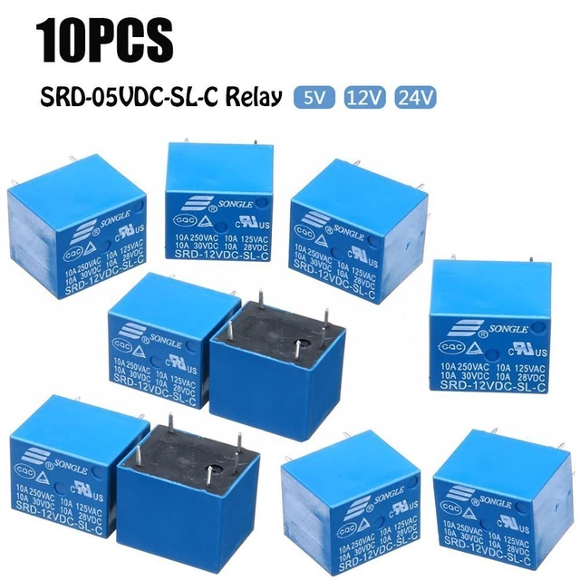 PCB-TYP SRD-24VDC-SL-C SRD-05VDC-SL-C SRD-12VDC-SL-C Staffeln Leistungs ...