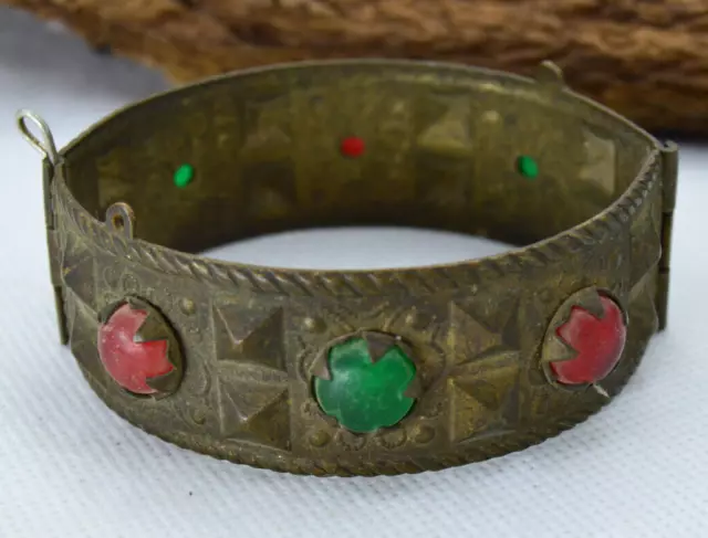 Rare Extremely Ancient Viking Bracelet Bronze Very Rare Antique Amazing Artifact