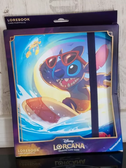 Disney Lorcana Lorebook Sammelalbum Lilo & Stitch Card Portfolio