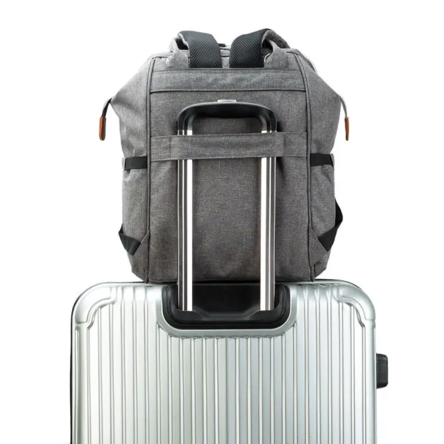 Living Traveling Share Baby Diaper Bag Multi-Function Travel Waterproof Backpack 8