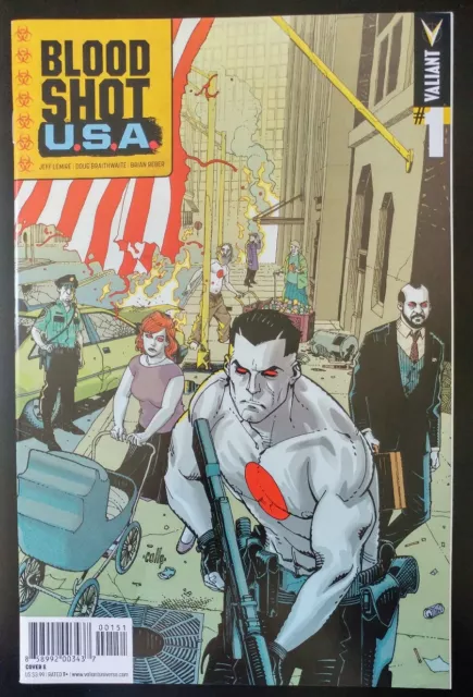 BLOODSHOT USA #1e (of 4) (2016 VALIANT Comics) ~ VF/NM Book