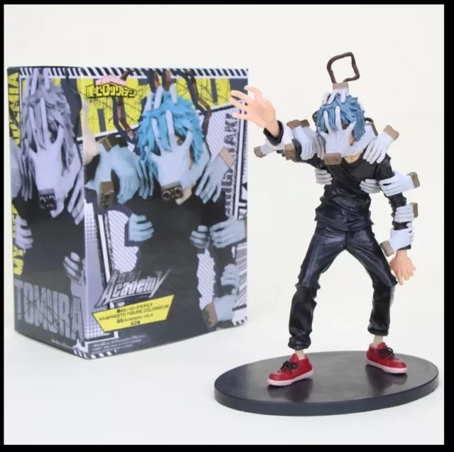 Figuras de acción de My Hero Academia, juguetes de acción de 20cm, Shigaraki...