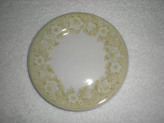 Shenango China Vintage By Interpace White Gold Yellow Floral Trim 5 1/2"